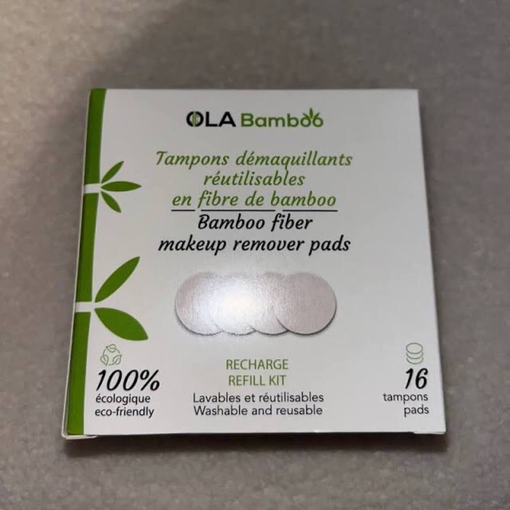 Ola Bamboo Reusable Make up remover pads